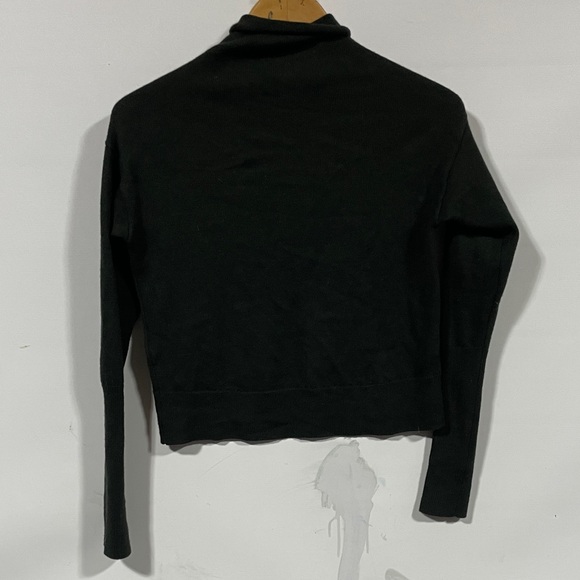 Wilfred 100% merino wool Elegant Dark Green Long Sleeve Top - Picture 3 of 4